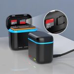 Für Insta360 X3 Batterie Ladegerät Dual Batterie Lagerung Lade Fall – Bild 3