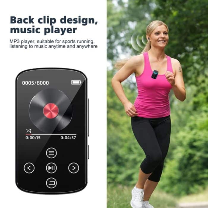 MP3 Bluetooth Musik-Player HIFI Sport Clip Touchscreen MP4, No TF Card, 8GB, 16GB, 32GB, 64GB, 128GB – Bild 13