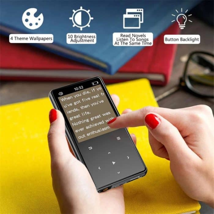 Bluetooth MP3/MP4 Musik-Player Tragbarer Walkman, 8GB, 16GB, 32GB – Bild 3