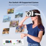 DEVASO Kompatibel Mit Switch/Switch OLED-Display Spielkonsole HD 3D VR Brille Kopfband Anpassung Zubehör, 1135299 – Bild 3