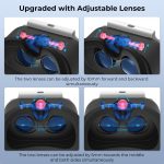 DEVASO Kompatibel Mit Switch/Switch OLED-Display Spielkonsole HD 3D VR Brille Kopfband Anpassung Zubehör, 1135299 – Bild 6