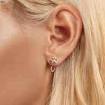 Ohrringe aus 925er Sterlingsilber mit Pfotenabdruck – Bild 6