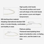 S925 Sterling Silber Opal Muschel Perlen Armband – Bild 2