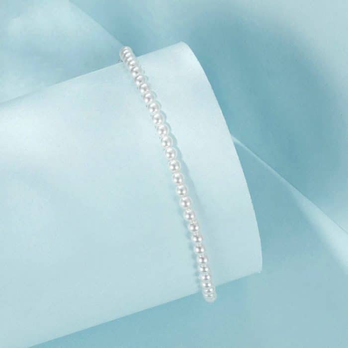 S925 Sterling Silber Opal Muschel Perlen Armband – Bild 3