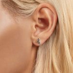 S925 Sterling Silber Dreidimensionale Schmetterling Ohrringe – Bild 5