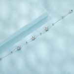 S925 Sterling Silber Platiniertes Seestern-Fußkettchen Fußornament – Bild 4