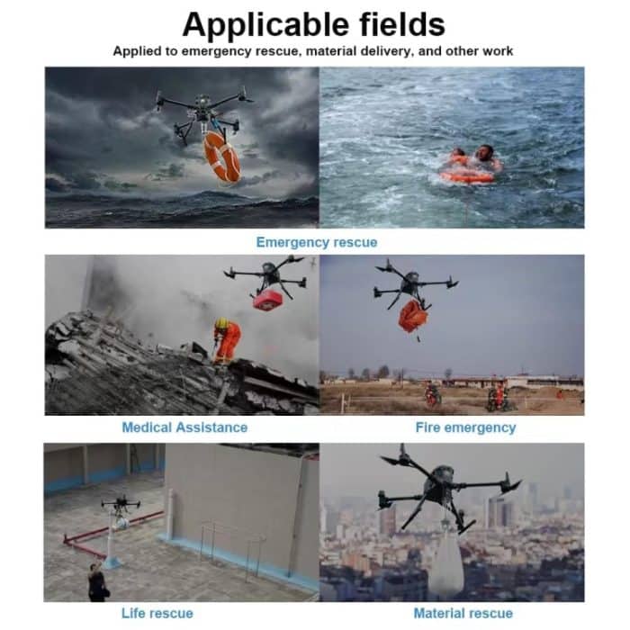 CZI TH4 V2 Drop Kit für DJI Matrice 210 V2 / M300 RTK Drohne – Bild 5