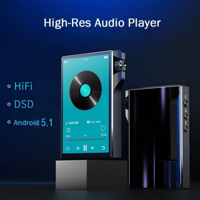 4,0-Zoll-Touchscreen MP3 DSD Hard Resolution Mastering Grade Musik-Player, Q8 – Bild 2