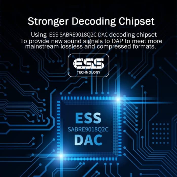 4,0-Zoll-Touchscreen MP3 DSD Hard Resolution Mastering Grade Musik-Player, Q8 – Bild 5