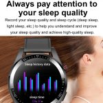 1,43 Zoll AMOLED-Bildschirm Smartwatch Herzfrequenz Blutdrucküberwachung Bluetooth Sprechende Sportuhr, Black Silicone Strap, Silver Orange Silicone Strap, Black Leather Strap, Silver Leather Strap – Bild 13