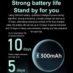 1,43 Zoll AMOLED-Bildschirm Smartwatch Herzfrequenz Blutdrucküberwachung Bluetooth Sprechende Sportuhr, Black Silicone Strap, Silver Orange Silicone Strap, Black Leather Strap, Silver Leather Strap – Bild 18