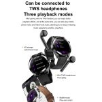 1,43 Zoll AMOLED-Bildschirm Smartwatch Herzfrequenz Blutdrucküberwachung Bluetooth Sprechende Sportuhr, Black Silicone Strap, Silver Orange Silicone Strap, Black Leather Strap, Silver Leather Strap – Bild 10