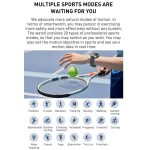 Outdoor-GPS-Sportuhr 1,32-Zoll-HD-Rundbildschirm Multisportmodus Smartwatch – Bild 5