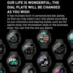 Outdoor-GPS-Sportuhr 1,32-Zoll-HD-Rundbildschirm Multisportmodus Smartwatch – Bild 9