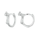 S925 Sterling Silber Dackel Tier Ohrringe