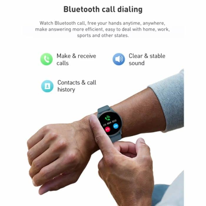 Bluetooth Talk Smartwatch Multifunktionsmonitor Herzfrequenz / Blutdruck / Blutsauerstoff / Schlaf – Bild 2