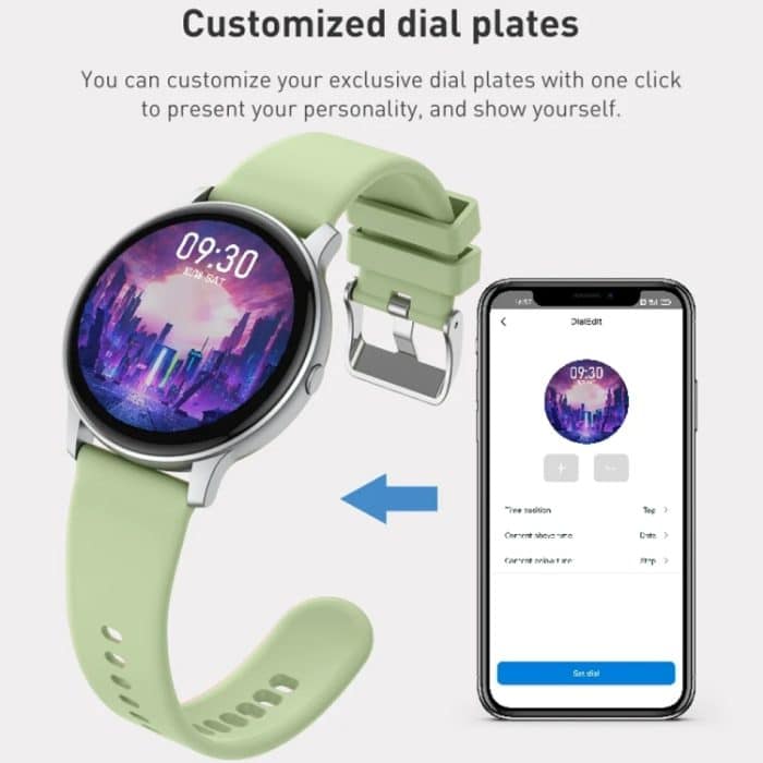 Bluetooth Talk Smartwatch Multifunktionsmonitor Herzfrequenz / Blutdruck / Blutsauerstoff / Schlaf – Bild 4