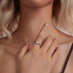 S925 Sterling Silber Opal Muster Liebesring – Bild 5