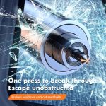 Auto Sicherheitshammer Mini Auto Notfall Flucht Glas Fensterbrecher Tragbarer Sicherheitsgurtschneider – Bild 5