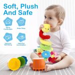 Baby Raupe Kinderbett Spirale Spielzeug Cartoon Tier Baby Mit Rassel Biene Kinderwagen Hängen Beruhigende Spielzeug, H033B – Bild 5