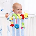 Baby Raupe Kinderbett Spirale Spielzeug Cartoon Tier Baby Mit Rassel Biene Kinderwagen Hängen Beruhigende Spielzeug, H033B – Bild 6