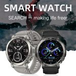 Bluetooth Talk Outdoor Schrittzähler Übung Herzfrequenz Schlafüberwachung Smart Watch – Bild 2