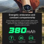 Bluetooth Talk Outdoor Schrittzähler Übung Herzfrequenz Schlafüberwachung Smart Watch – Bild 3
