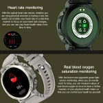 Bluetooth Talk Outdoor Schrittzähler Übung Herzfrequenz Schlafüberwachung Smart Watch – Bild 9