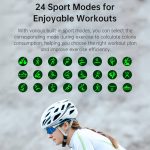 Bluetooth Talk HD Großbild-Herzfrequenz-Sauerstoffüberwachung Multi-Sport-Modus Smart Watch – Bild 11