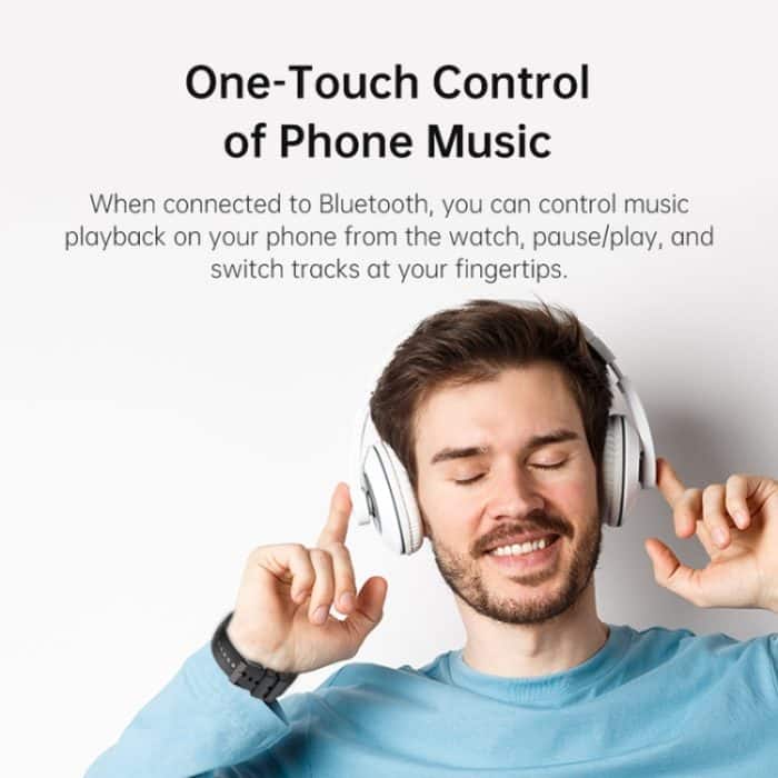 Bluetooth Talk HD Großbild-Herzfrequenz-Sauerstoffüberwachung Multi-Sport-Modus Smart Watch – Bild 13