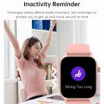 Bluetooth Talk HD Großbild-Herzfrequenz-Sauerstoffüberwachung Multi-Sport-Modus Smart Watch – Bild 15