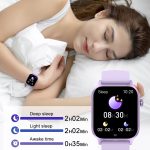 Bluetooth Talk HD Großbild-Herzfrequenz-Sauerstoffüberwachung Multi-Sport-Modus Smart Watch – Bild 10