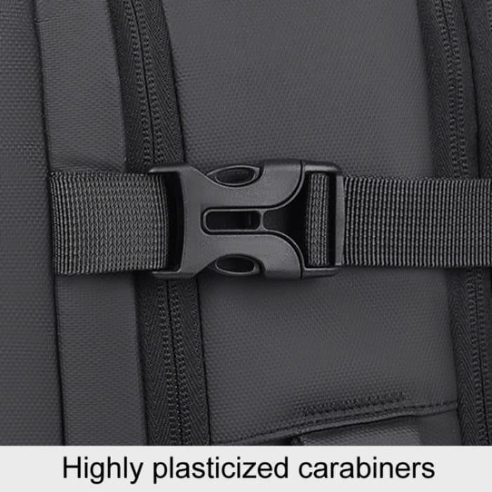 WEIXIER B724 Business Große Kapazität Doppel-Schulter Pendler Computer Tasche Erweiterbar Reise Rucksack – Bild 7