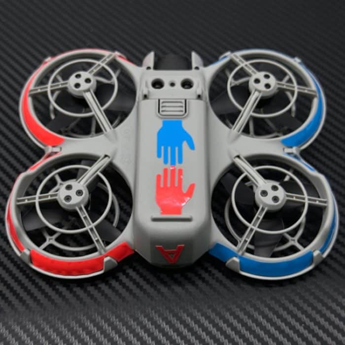 Für DJI Neo CQT Dazzle Color Glow Aufkleber Wasserdichte Antifouling Leuchtende Drohnen-Farbwechselaufkleber – Bild 1