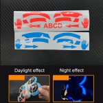 Für DJI Neo CQT Dazzle Color Glow Aufkleber Wasserdichte Antifouling Leuchtende Drohnen-Farbwechselaufkleber – Bild 2