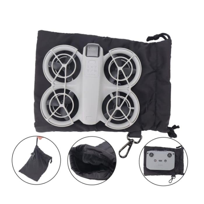 Für DJI Neo CQT Body Fernbedienung Aufbewahrungstasche Wasserdichte Schmutzabweisende Kordelzug Tragbare Handtasche, Body Pouch, Body Pouch+Remote Control Pouch – Bild 2