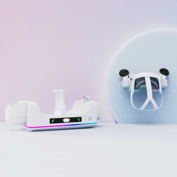 iplay Universal VR Storage Rack-Ladewandhalterung mit RGB-Beleuchtung – Bild 2