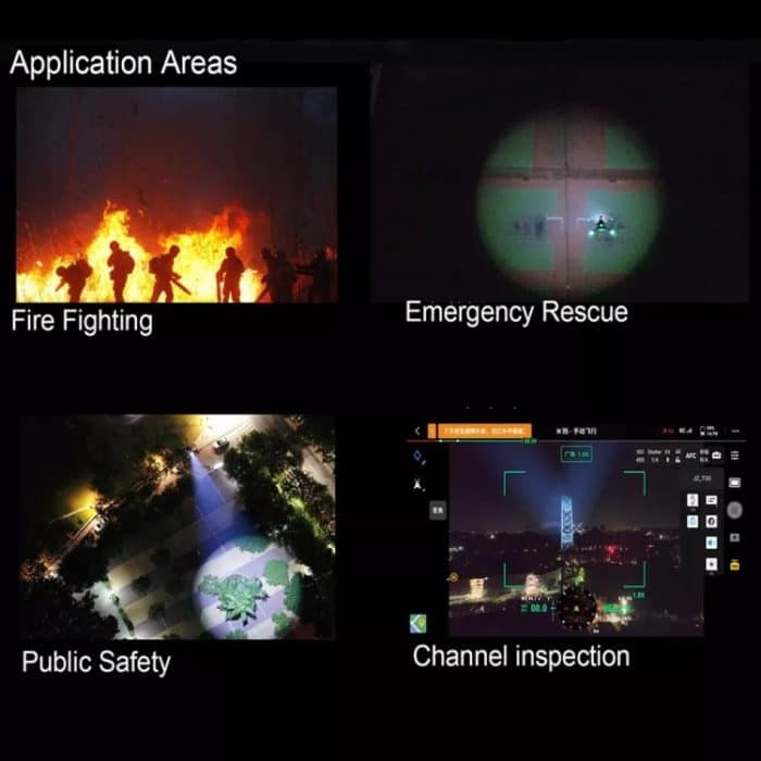 CZI LP12 Suchscheinwerfer- und Übertragungssystem für DJI M30 – Bild 7