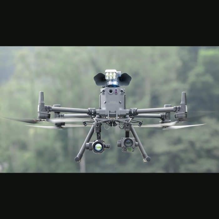 CZI LP35 Suchscheinwerfer und Übertragungssystem für die DJI M350RTK Drohne – Bild 4