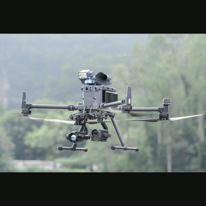 CZI LP35 Suchscheinwerfer und Übertragungssystem für die DJI M350RTK Drohne – Bild 5