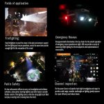 CZI LP35 Suchscheinwerfer und Übertragungssystem für die DJI M350RTK Drohne – Bild 6