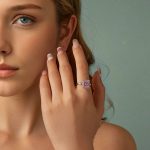 S925 Sterling Silber Quadratischer offener Ring Verstellbarer Retro Liebesring – Bild 6