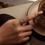 S925 Sterling Silber Platinierter Spinnen verstellbarer offener Ring – Bild 5