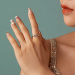 S925 Sterling Silber Platinierter Spinnen verstellbarer offener Ring – Bild 6