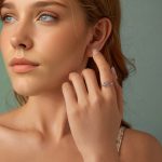 S925 Sterling Silber Platinierter Spinnen verstellbarer offener Ring – Bild 7