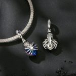 S925 Sterling Silber Herzförmiger Gedenkbox Anhänger Perlenschmuck – Bild 5