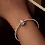 S925 Sterling Silber Platinierte Girly Sweet Bow DIY Perlen – Bild 6