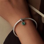 S925 Sterling Silber Kreuz Schädel Herz Anhänger Armband Schmuck Perlen Zubehör – Bild 6