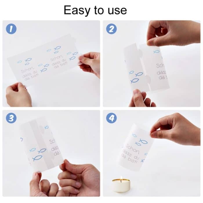 2 stücke Kommunion Party Deutsch Kerze Lampe Schatten Dekoration, A, B, C, D, E, F, G, H, I, J – Bild 4