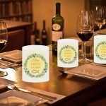 2 stücke Kommunion Party Deutsch Kerze Lampe Schatten Dekoration, A, B, C, D, E, F, G, H, I, J – Bild 5